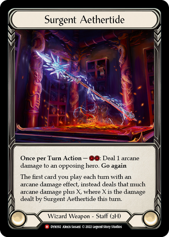Surgent Aethertide [DYN192] (Dynasty) Rainbow Foil