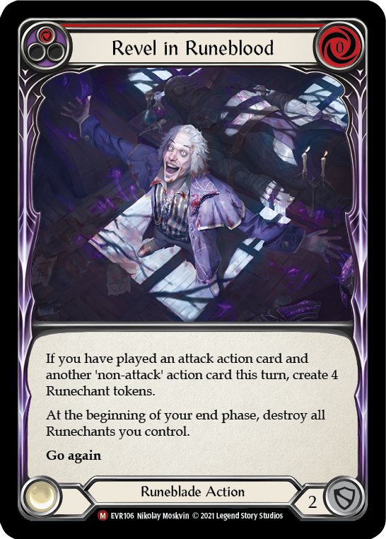 Revel in Runeblood [EVR106] (Everfest) Normal
