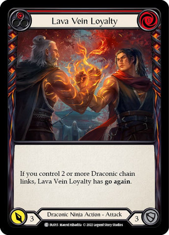 Lava Vein Loyalty (Red) [FAI015] (Uprising Fai Blitz Deck)