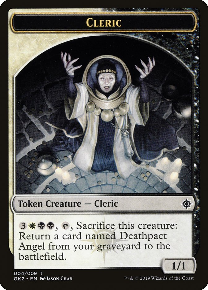 Cleric // Treasure Token [Ravnica Allegiance: Guild Kits]