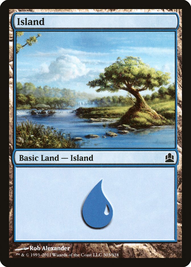 Island (#303) [Commander 2011]