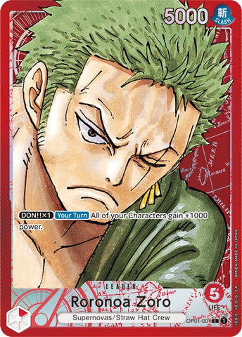 Roronoa Zoro (001) (Parallel) (OP01-001) [Romance Dawn]