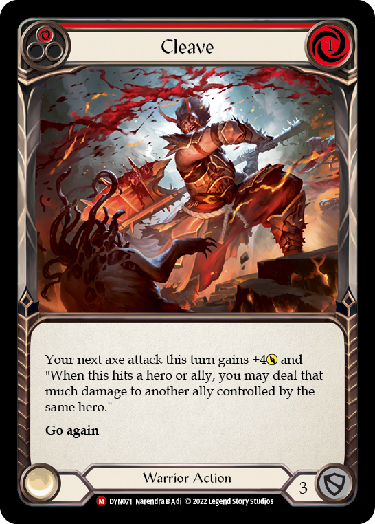 Cleave [DYN071] (Dynasty) Rainbow Foil