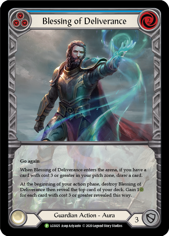 Blessing of Deliverance (Blue) [LGS025] [Promo]