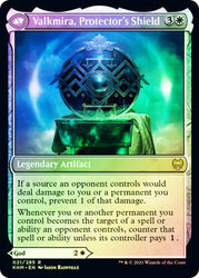 Reidane, God of the Worthy // Valkmira, Protector's Shield  [Kaldheim Prerelease Promos]