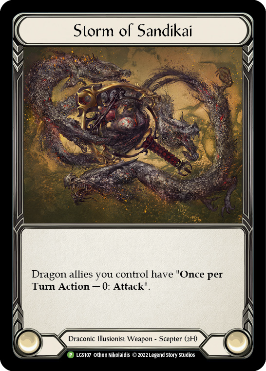 Storm of Sandikai [LGS107] (Promo) Cold Foil