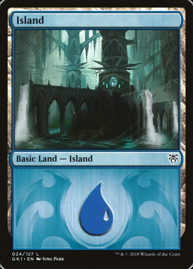 Island (#24) [Guilds of Ravnica Guild Kit]
