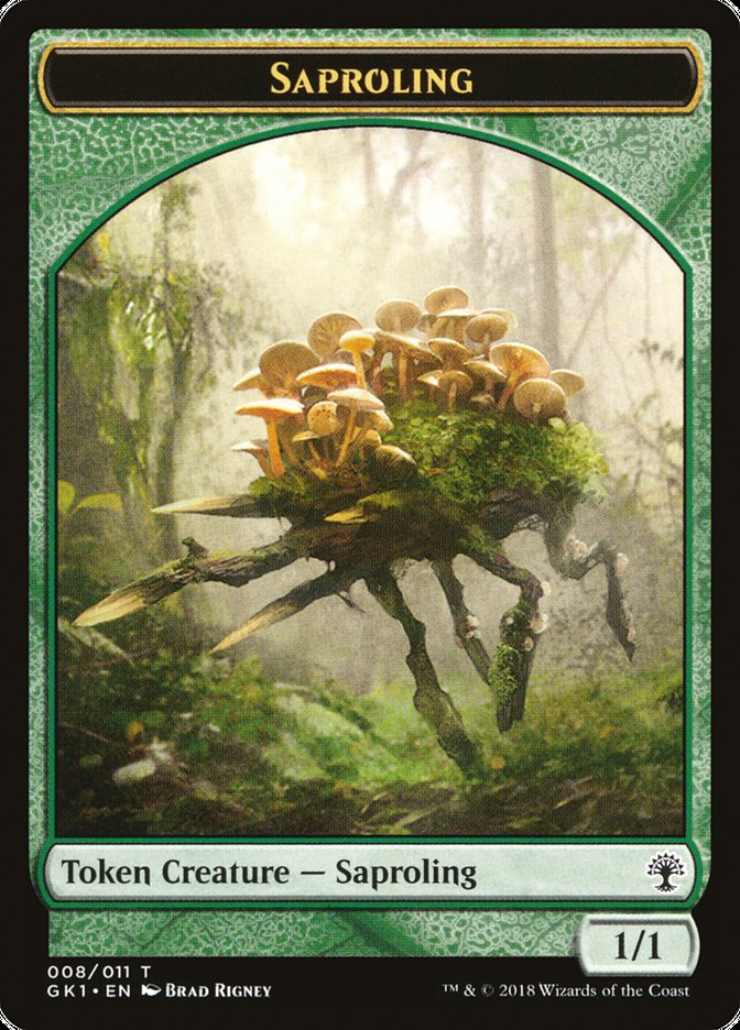 Wurm // Saproling [GRN Guild Kit Tokens]