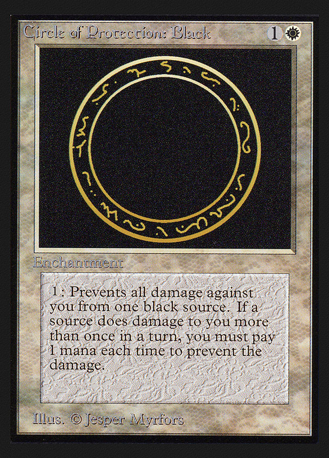 Circle of Protection: Black (CE) [CollectorsÃ¢â‚¬â„¢ Edition]