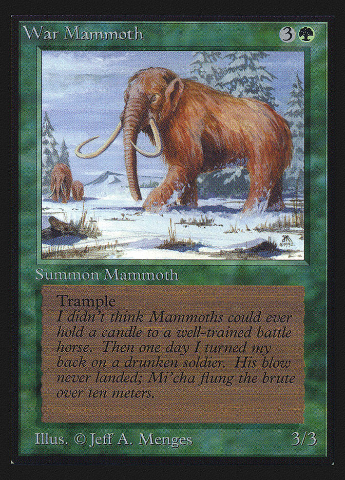 War Mammoth (CE) [CollectorsÃ¢â‚¬â„¢ Edition]