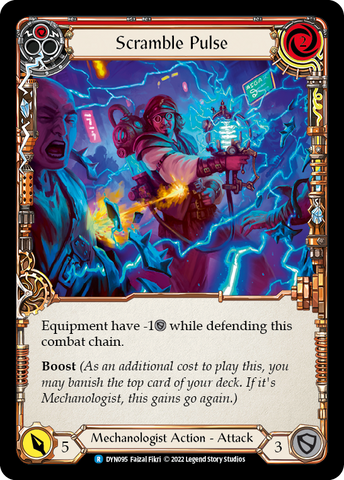 Scramble Pulse (Red) [DYN095] (Dynasty) Rainbow Foil