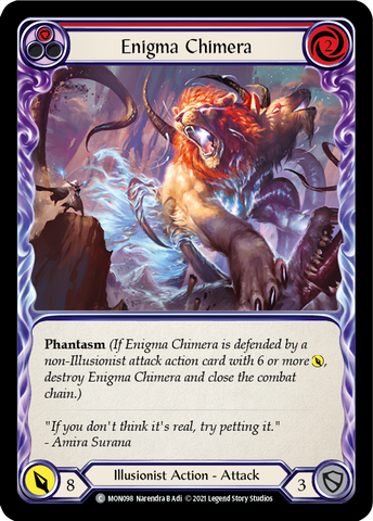 Enigma Chimera (Red) [MON098] (Monarch) 1st Edition Normal