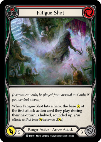 Fatigue Shot (Red) [EVR094] (Everfest) Rainbow Foil