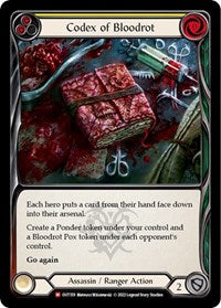 Codex of Bloodrot [OUT159] (Outsiders)  Cold Foil