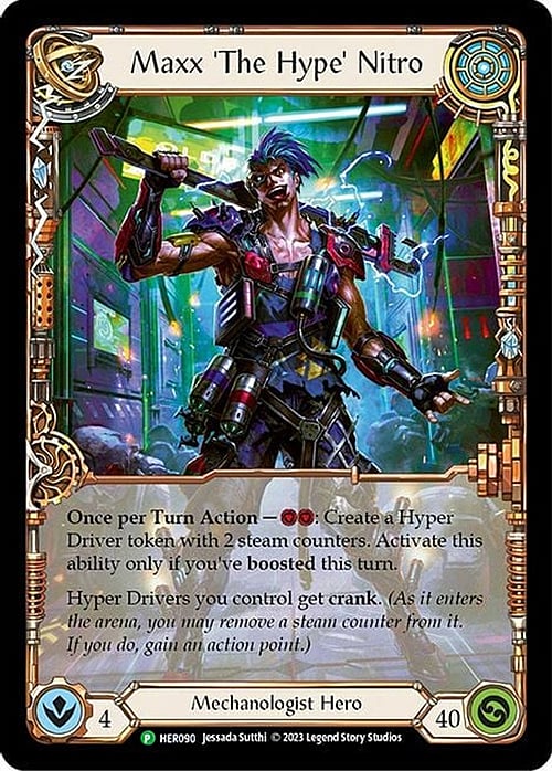 Maxx 'The Hype' Nitro [HER090] (Promo) Cold Foil