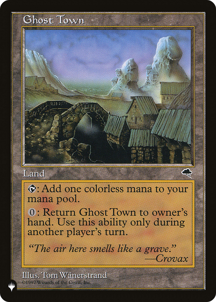 Ghost Town [The List Reprints]