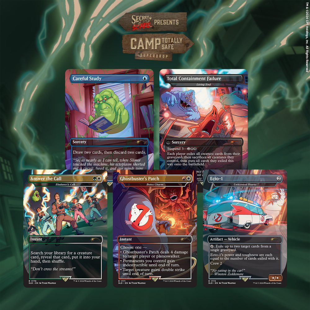 Secret Lair Drop: Secret Lair x Ghostbusters: The Real Ghostbusters (Rainbow Foil Edition)