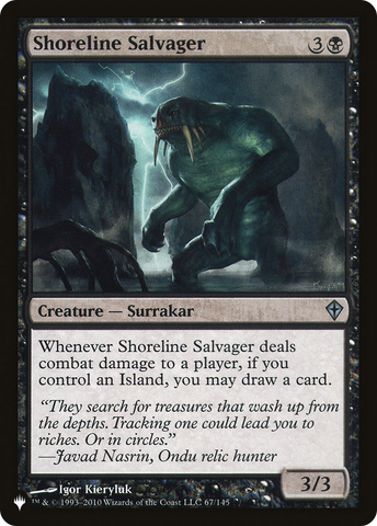 Shoreline Salvager [The List Reprints]