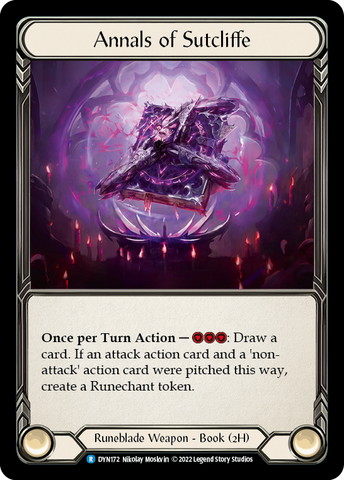 Annals of Sutcliffe [DYN172] (Dynasty) Cold Foil