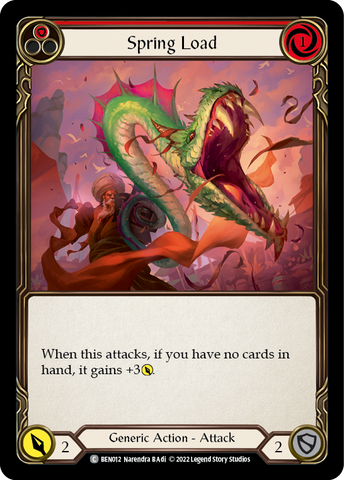 Spring Load (Red) [BEN012] [Outsiders Benji Blitz Deck]