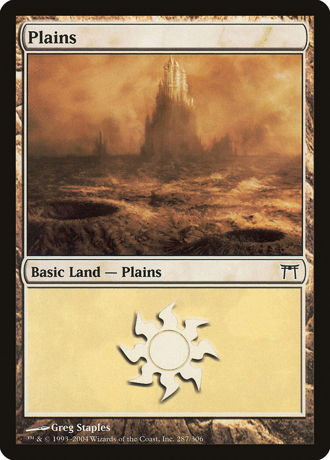 Plains (#287) [Champions of Kamigawa]
