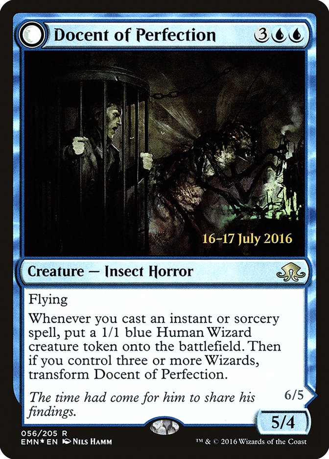 Docent of Perfection // Final Iteration  (Prerelease) [Eldritch Moon Prerelease Promos]