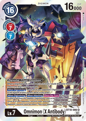 Omnimon (X Antibody) [BT10-086] [Xros Encounter]