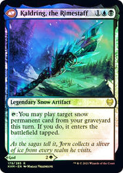 Jorn, God of Winter // Kaldring, the Rimestaff   [Kaldheim Prerelease Promos]