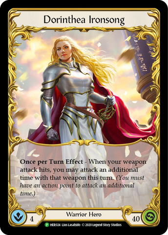 Dorinthea Ironsong [HER024] (Promo) 1st Edition Rainbow Foil