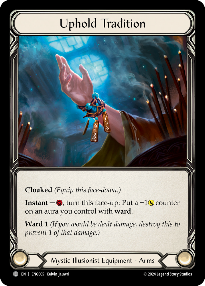 Uphold Tradition [ENG005] [Part the Mistveil Enigma Blitz Deck]