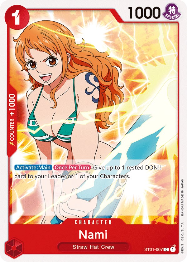 Nami (ST01-007) [Starter Deck: Straw Hat Crew]