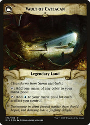 Storm the Vault // Vault of Catlacan (Prerelease) [Rivals of Ixalan Prerelease Promos]