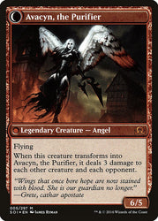 Archangel Avacyn // Avacyn, the Purifier (Prerelease) [Shadows over Innistrad Prerelease Promos]