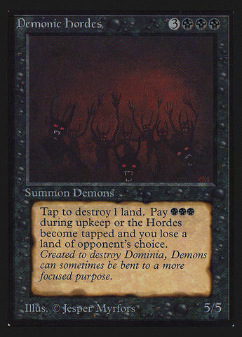 Demonic Hordes (CE) [CollectorsÃ¢â‚¬â„¢ Edition]