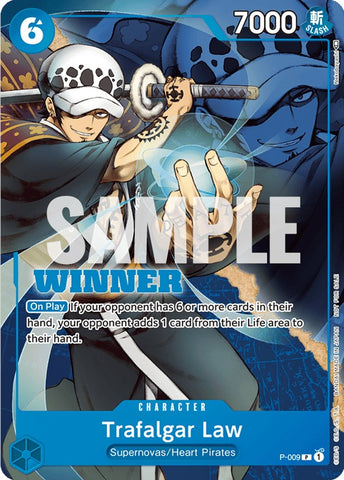 Trafalgar Law - P-009 (Winner Pack Vol. 1) (P-009) [One Piece Promotion Cards]