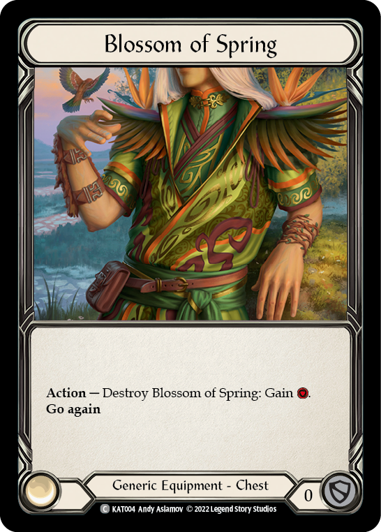 Blossom of Spring [KAT004] [Outsiders Katsu Blitz Deck]