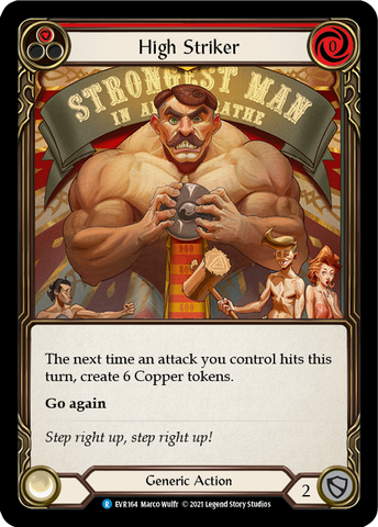 High Striker (Red) [EVR164] (Everfest) Rainbow Foil