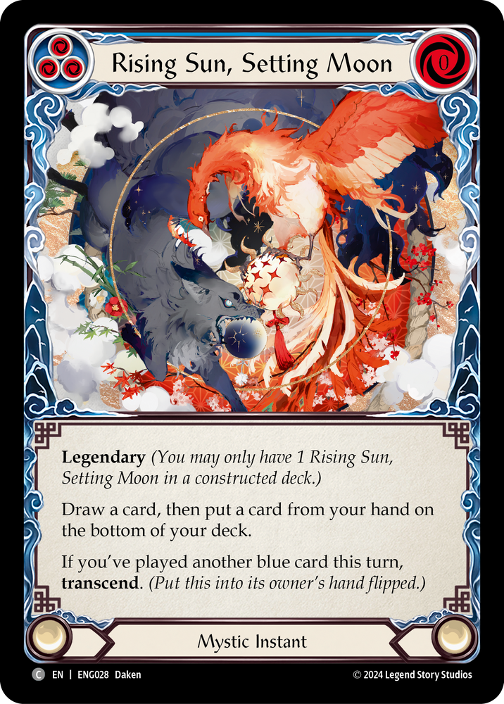 Rising Sun, Setting Moon [ENG028] [Part the Mistveil Enigma Blitz Deck]