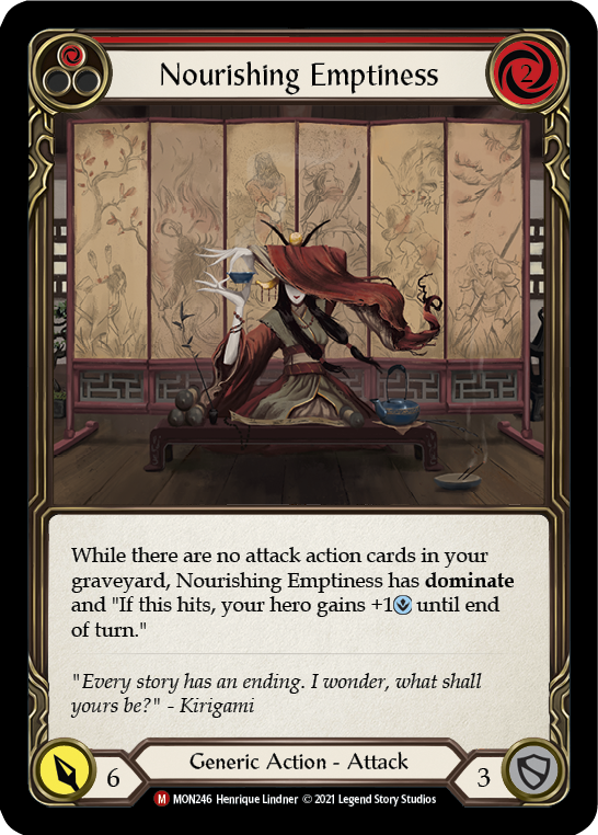 Nourishing Emptiness [MON246-RF] (Monarch) 1st Edition Rainbow Foil