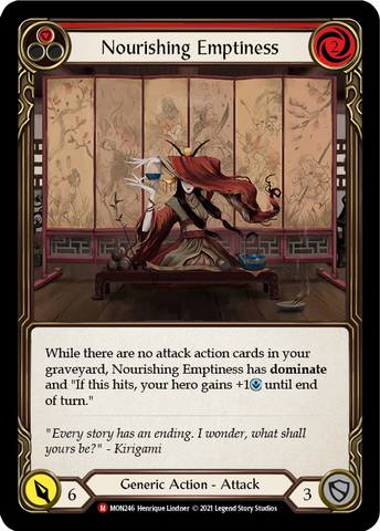 Nourishing Emptiness [MON246-RF] (Monarch) 1st Edition Rainbow Foil