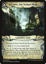 Search for Azcanta // Azcanta, the Sunken Ruin  (Prerelease) [Ixalan Prerelease Promos]