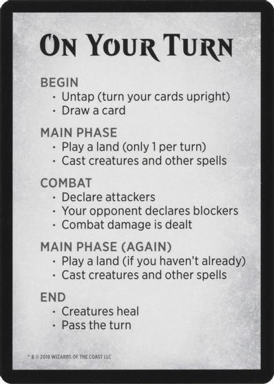 Rules Card (WAR Bundle) [Unique and Miscellaneous Promos]