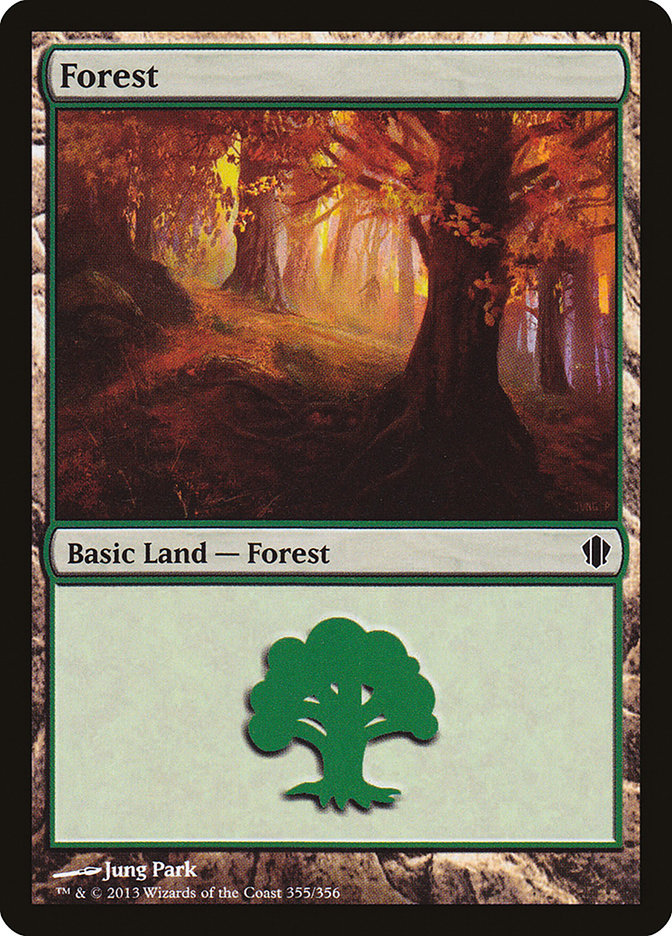 Forest (#355) [Commander 2013]
