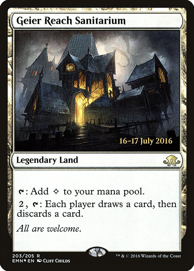 Geier Reach Sanitarium  (Prerelease) [Eldritch Moon Prerelease Promos]