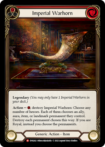 Imperial Warhorn [DYN242] (Dynasty) Cold Foil