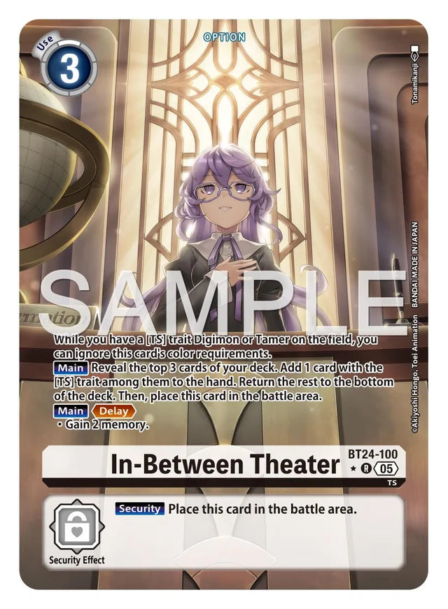 In-Between Theater (Alternate Art) (BT24-100) [Time Stranger]