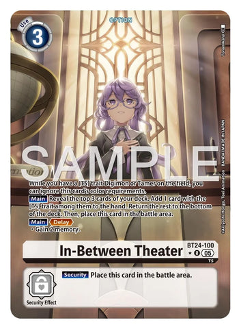 In-Between Theater (Alternate Art) (BT24-100) [Time Stranger]