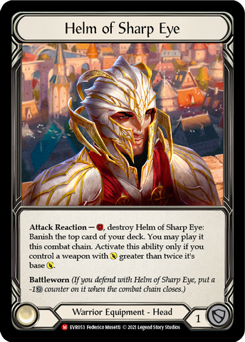 Helm of Sharp Eye [EVR053] (Everfest) Cold Foil