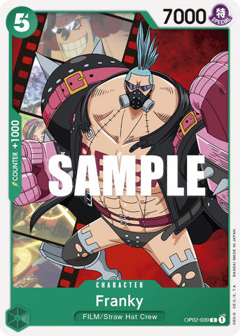 Franky (OP02-039) [Paramount War]