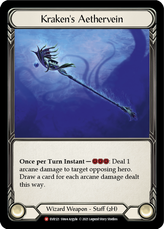 Kraken's Aethervein [EVR121] (Everfest) Cold Foil